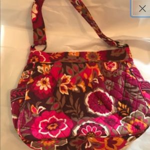 Red Burgundy and Orange Vera Bradley